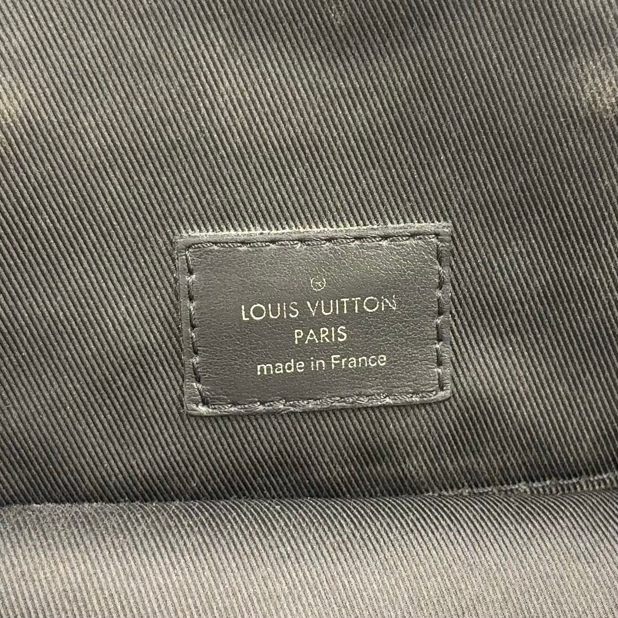 Louis Vuitton Christopher PM Monogram Macassar Leather Purple Brown Black — view 4
