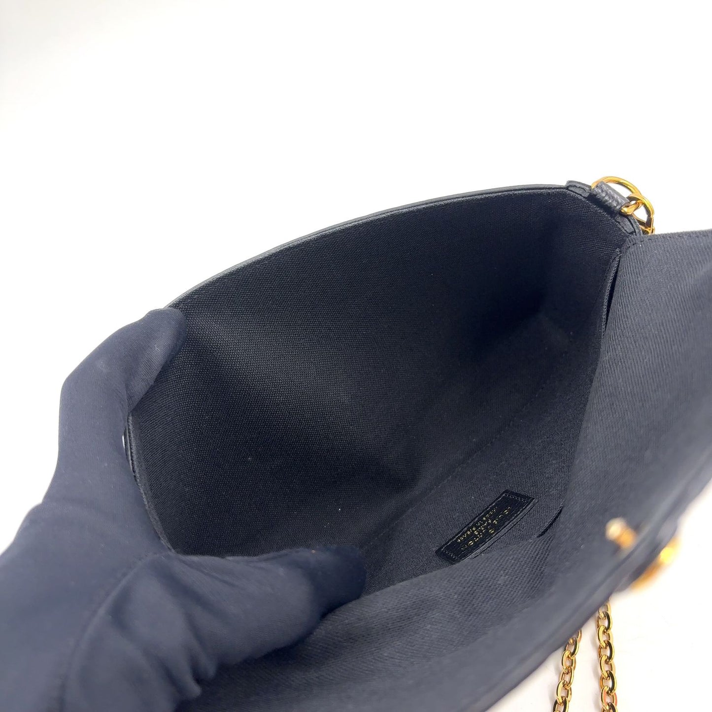 Louis Vuitton Pochette Felicity Monogram Empreinte Noir Leather Black Shoulder — view 5