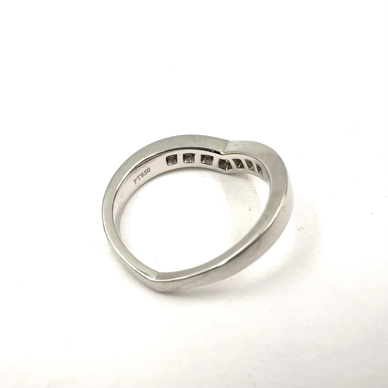Tiffany & Co Band Platinum Ring — view 4