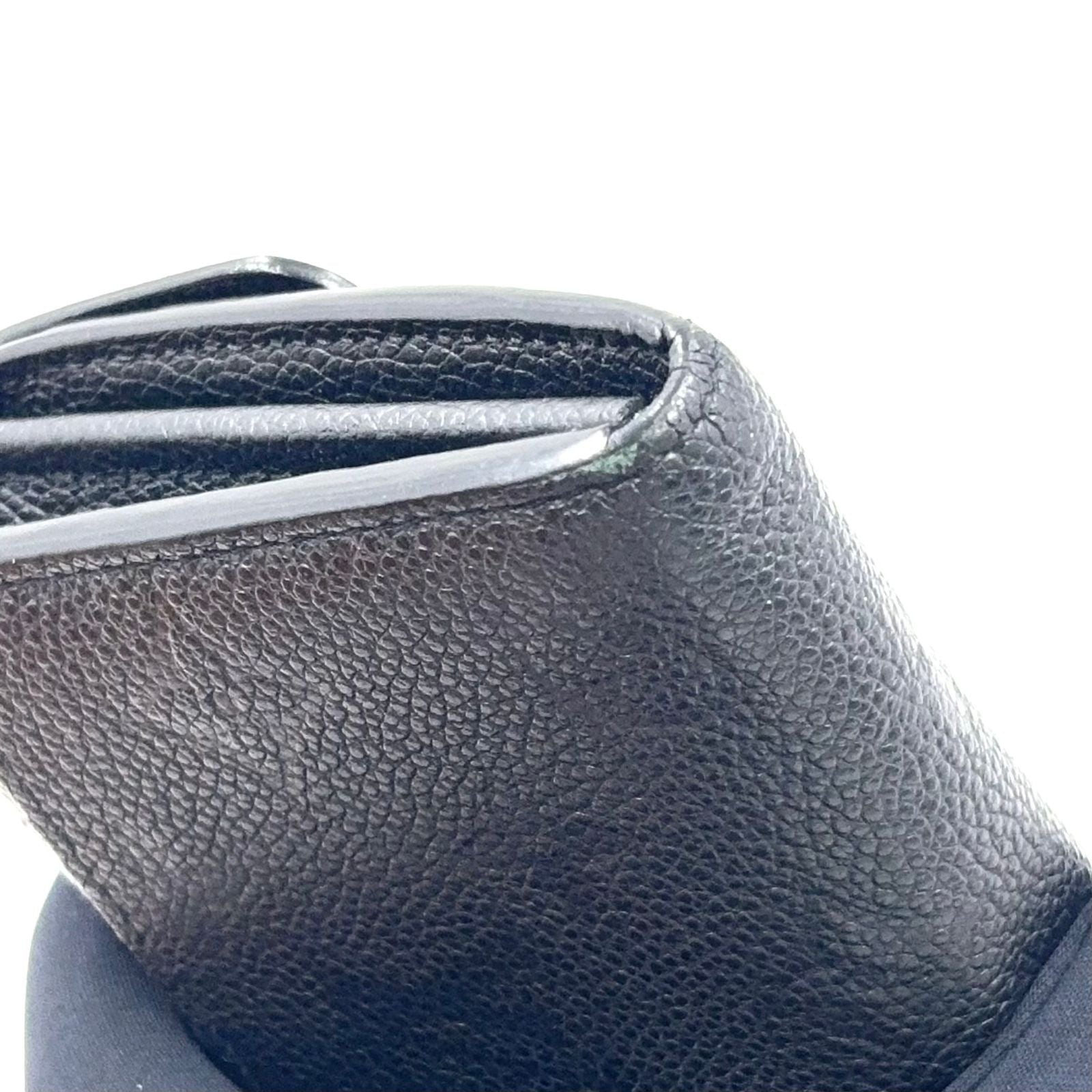 Louis Vuitton Portefeuille Sarah Monogram Empreinte Noir Leather Black Bifold — view 9