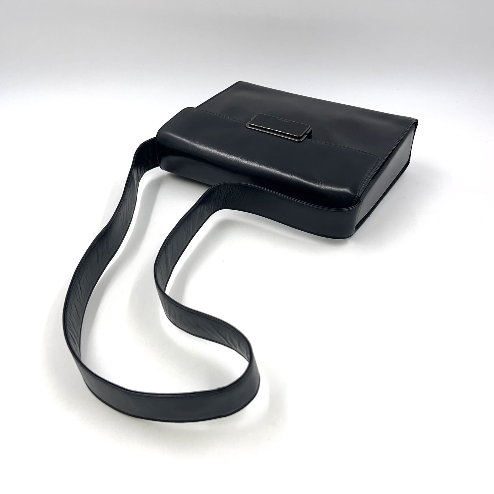 Prada Calf Black Shoulder Bag — view 6