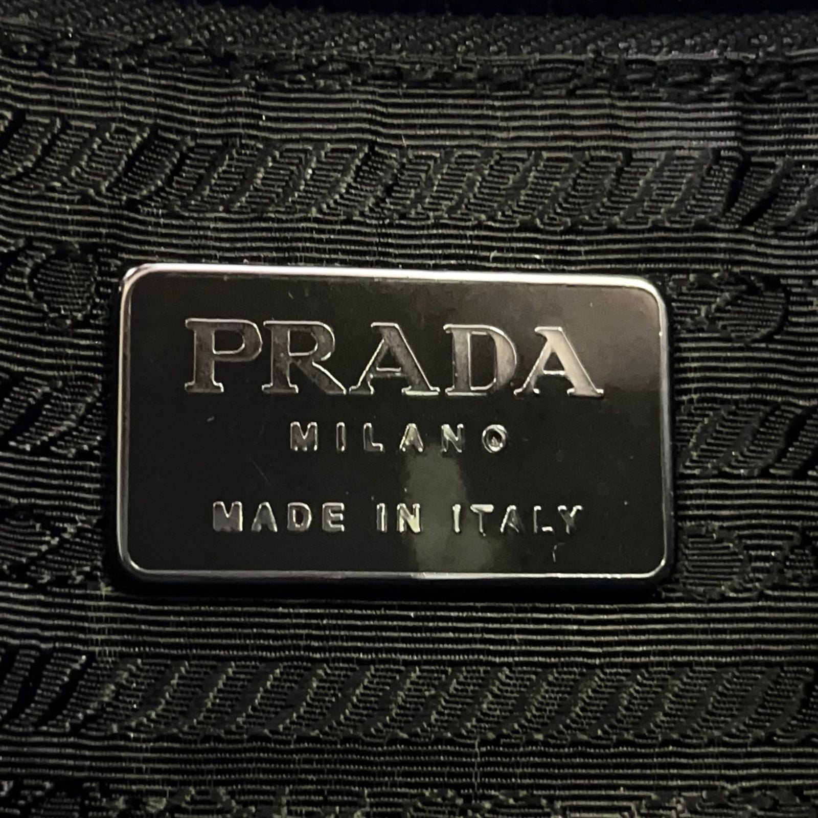 Prada Calf Black Shoulder Bag — view 4