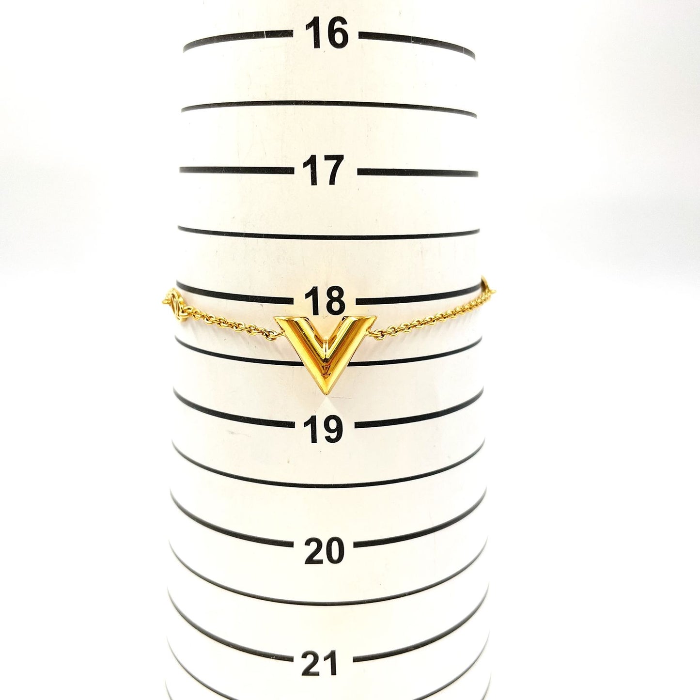 Louis Vuitton Essential Gold Plated Bracelet Bangle — view 8