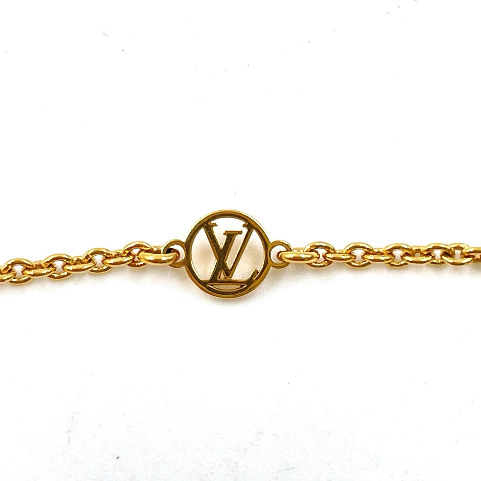 Louis Vuitton Essential Gold Plated Bracelet Bangle — view 6