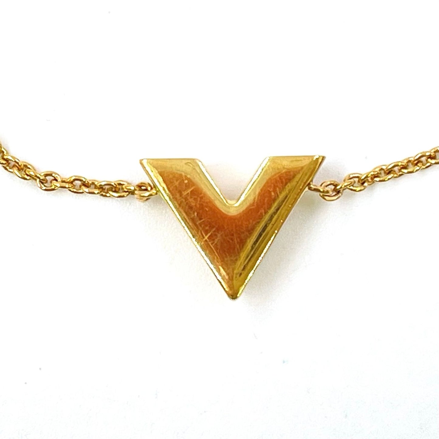 Louis Vuitton Essential Gold Plated Bracelet Bangle — view 3