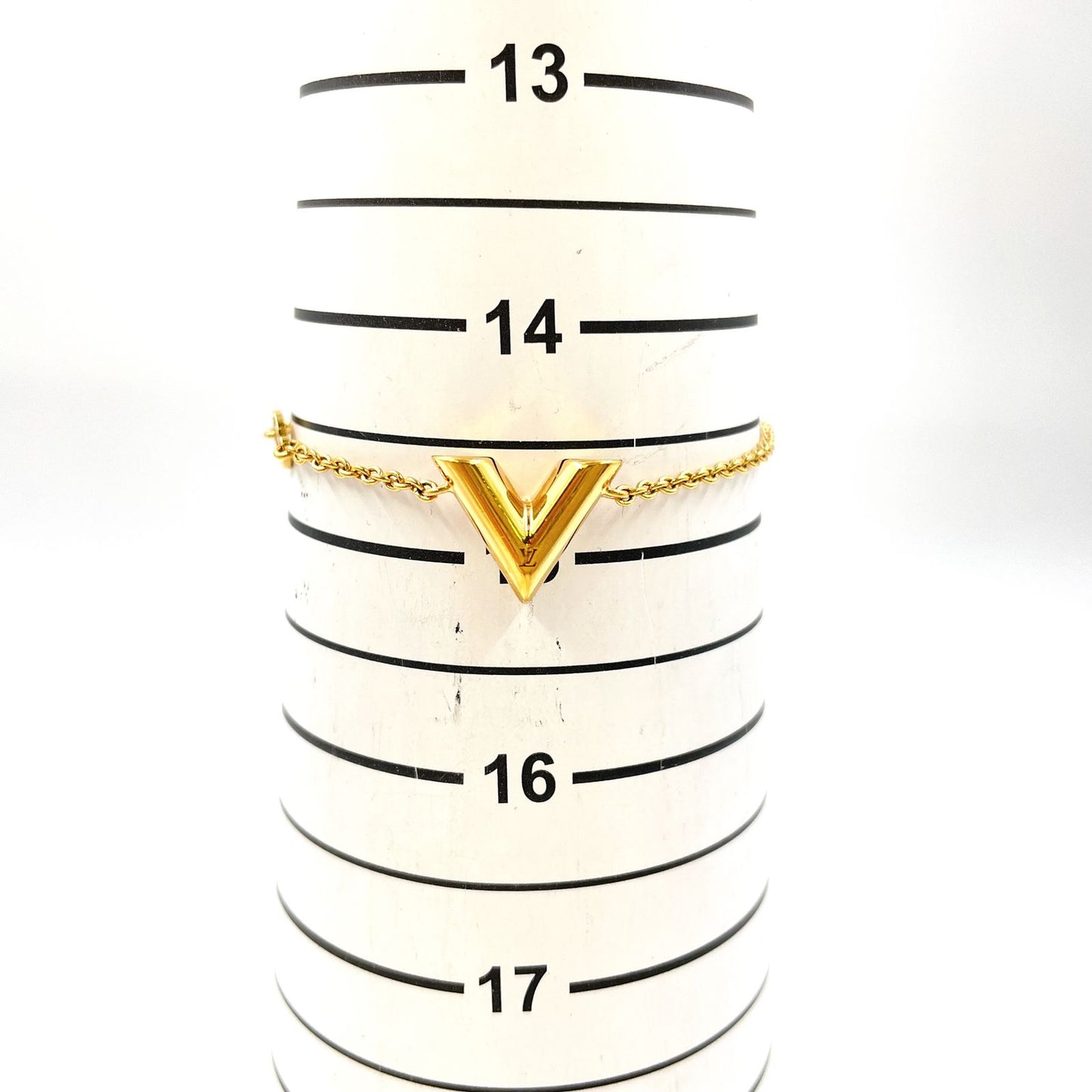 Louis Vuitton Essential Gold Plated Bracelet Bangle — view 9