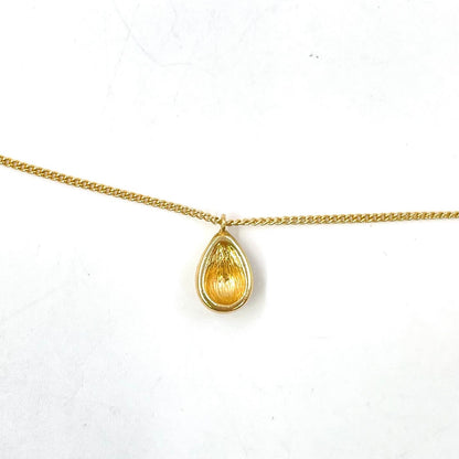 Dior Line Stone Gold Necklace — view 3