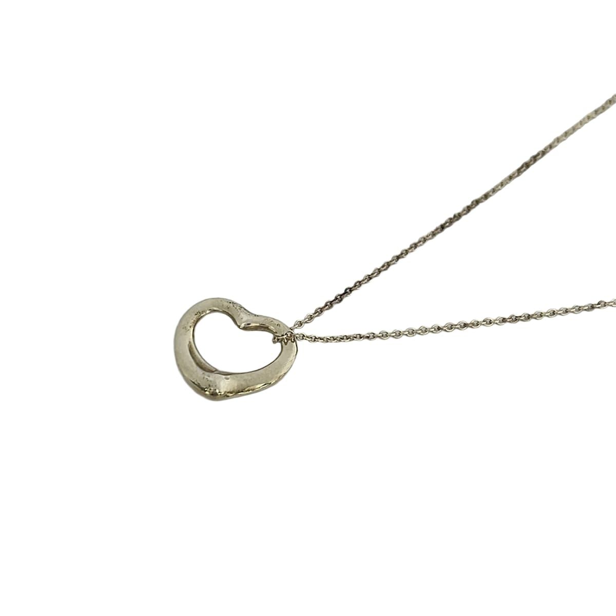 Tiffany & Co Necklace Open Silver