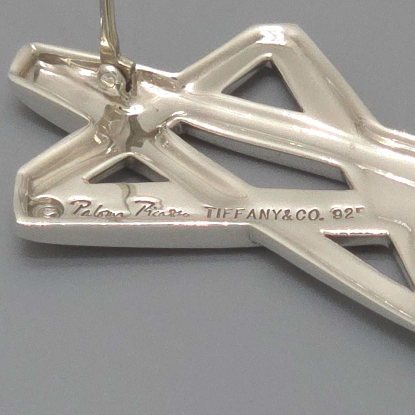 Tiffany & Co Paloma Picasso Shooting Star Brooch Length 8.24 cm Sterling Silver — view 6