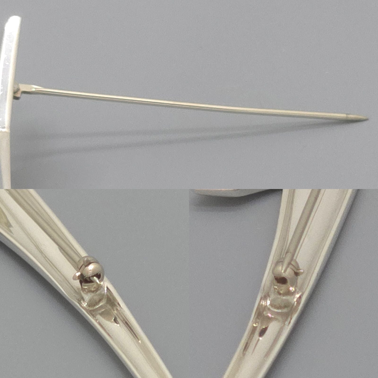 Tiffany & Co Paloma Picasso Shooting Star Brooch Length 8.24 cm Sterling Silver — view 7