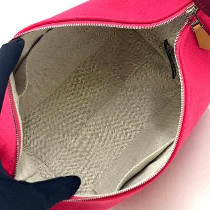 Hermes Brid-a-brac PM Cotton Pink Pouch Silver — view 3