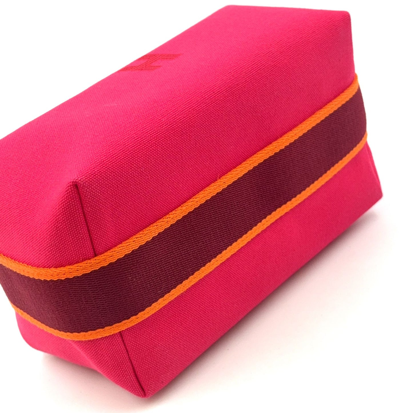 Hermes Brid-a-brac PM Cotton Pink Pouch Silver — view 7