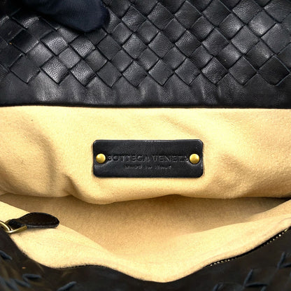 Bottega Veneta Intrecciato Leather Black Tote Gold — view 4