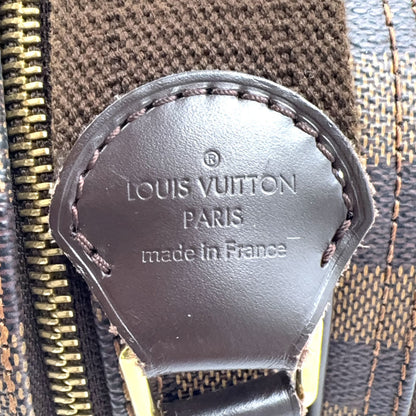 Louis Vuitton Reporter PM Damier Ebene Leather Brown Shoulder Bag Gold — view 5