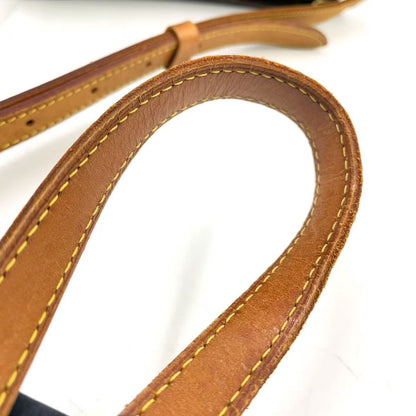 Louis Vuitton PM Monogram Leather Brown Shoulder Bag Gold — view 8