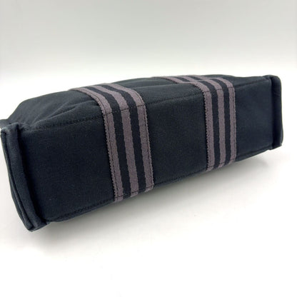 Hermes Fourre Tout PM Cotton Gray Black Tote Silver — view 8