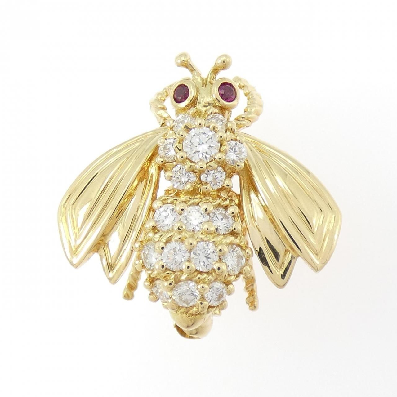 Tiffany & Co Ruby Brooch — view 2