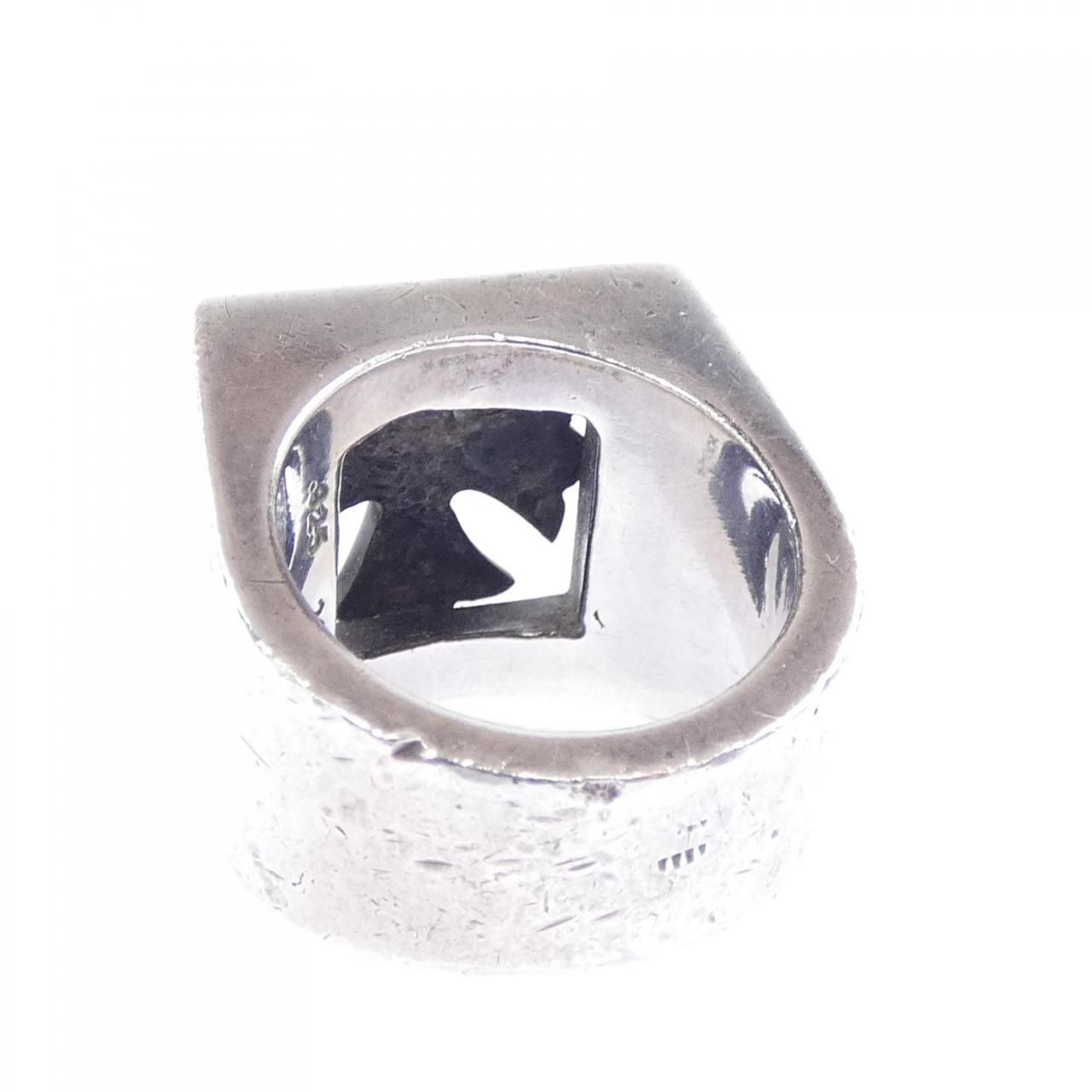 Chrome Hearts Lttr Blck Pls 304 Ring — view 3