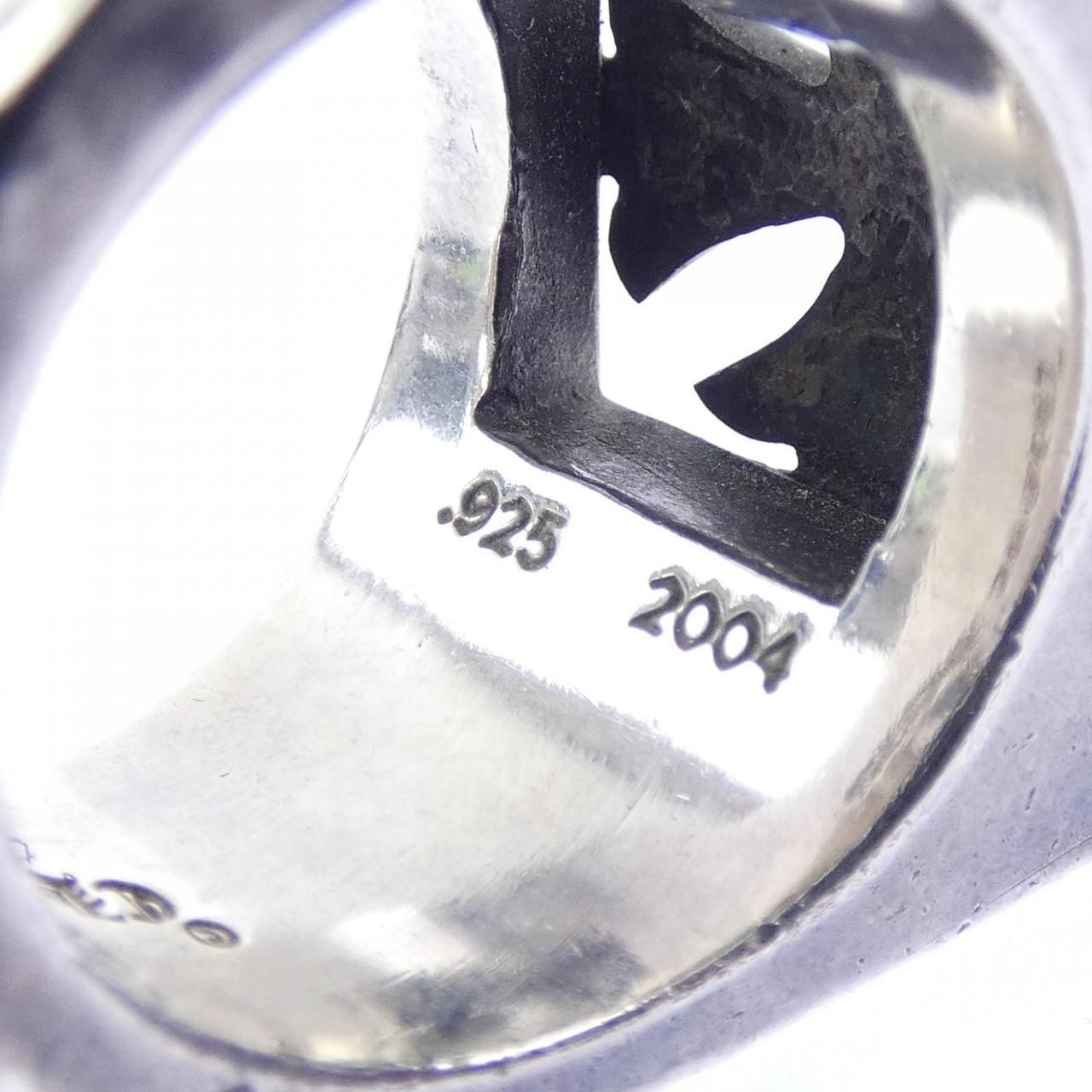 Chrome Hearts Lttr Blck Pls 304 Ring — view 4