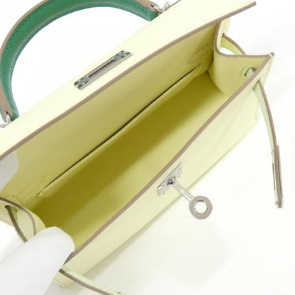 Hermes Mini Kelly 2 Tricolor Bag — view 5