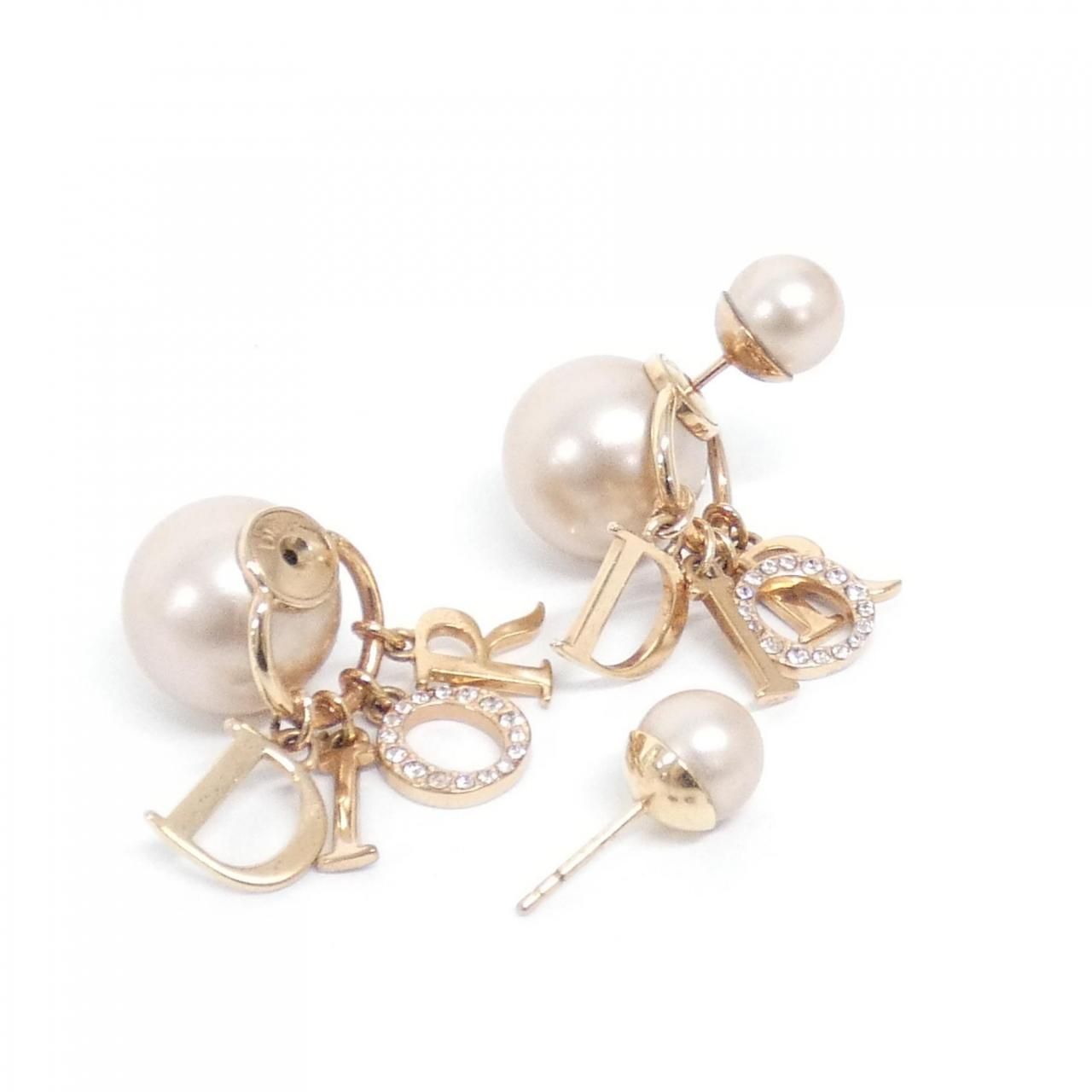 Dior Tribal Earrings Pink — view 5