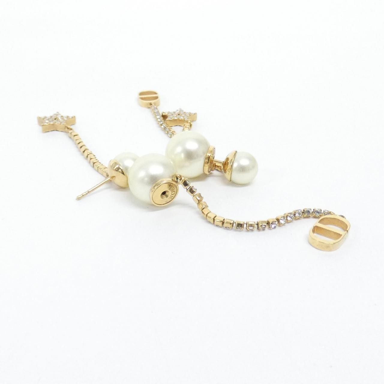 Dior Tribal Earrings Gold — view 6