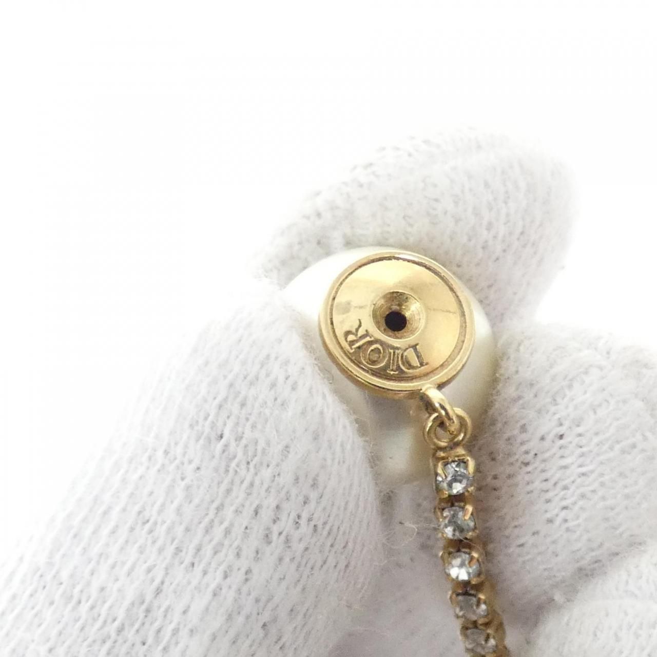 Dior Tribal Earrings Gold — view 4