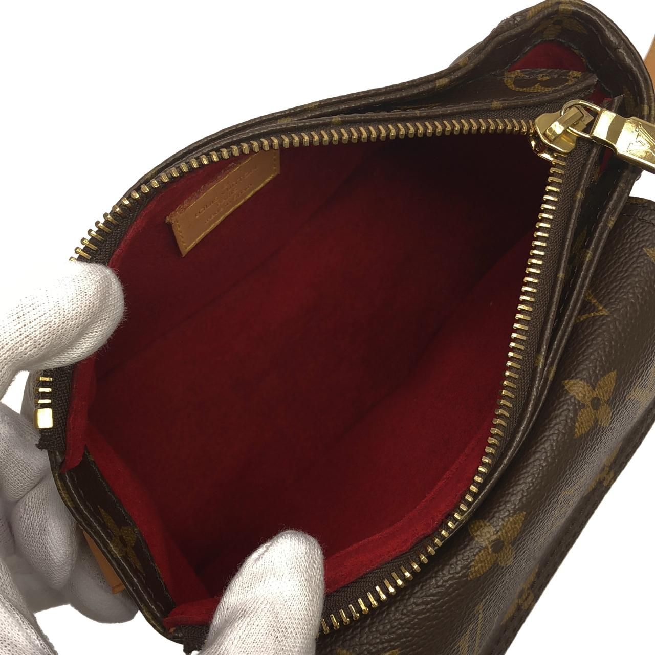 Louis Vuitton Monogram Viva-Cite PM Shoulder Bag — view 8