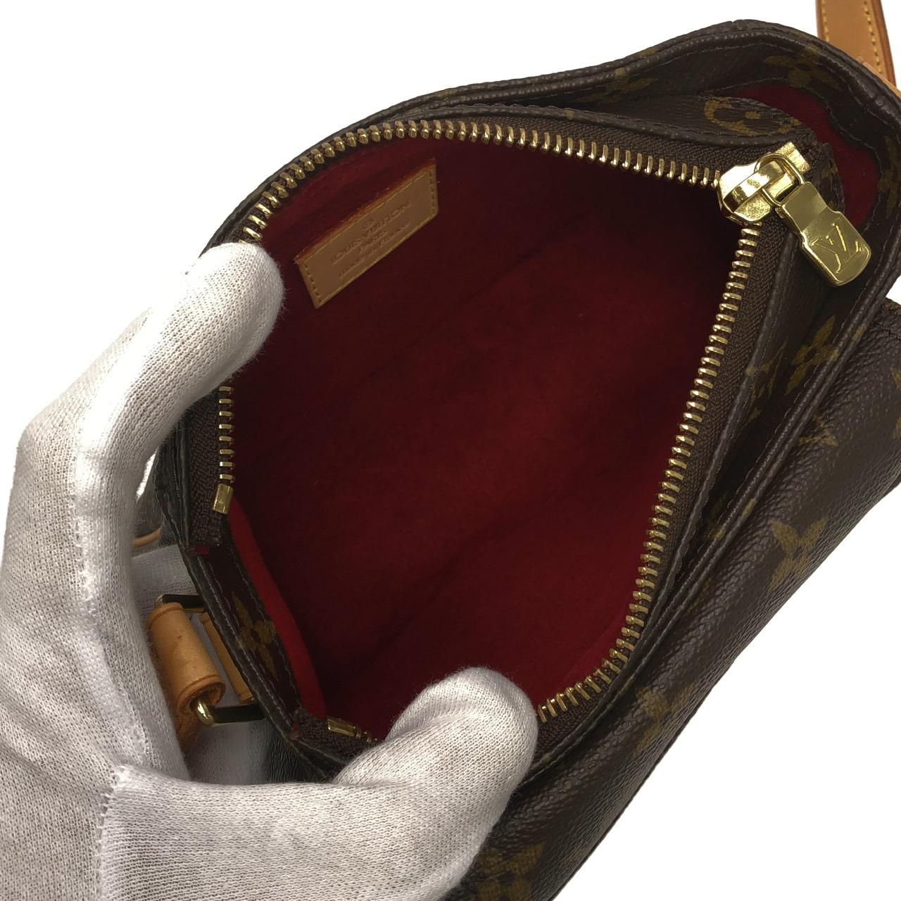 Louis Vuitton Monogram Viva-Cite PM Shoulder Bag — view 7