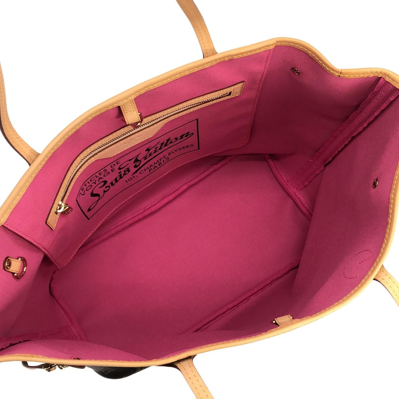 Louis Vuitton Monogram Hand Neverfull MM Bag — view 8