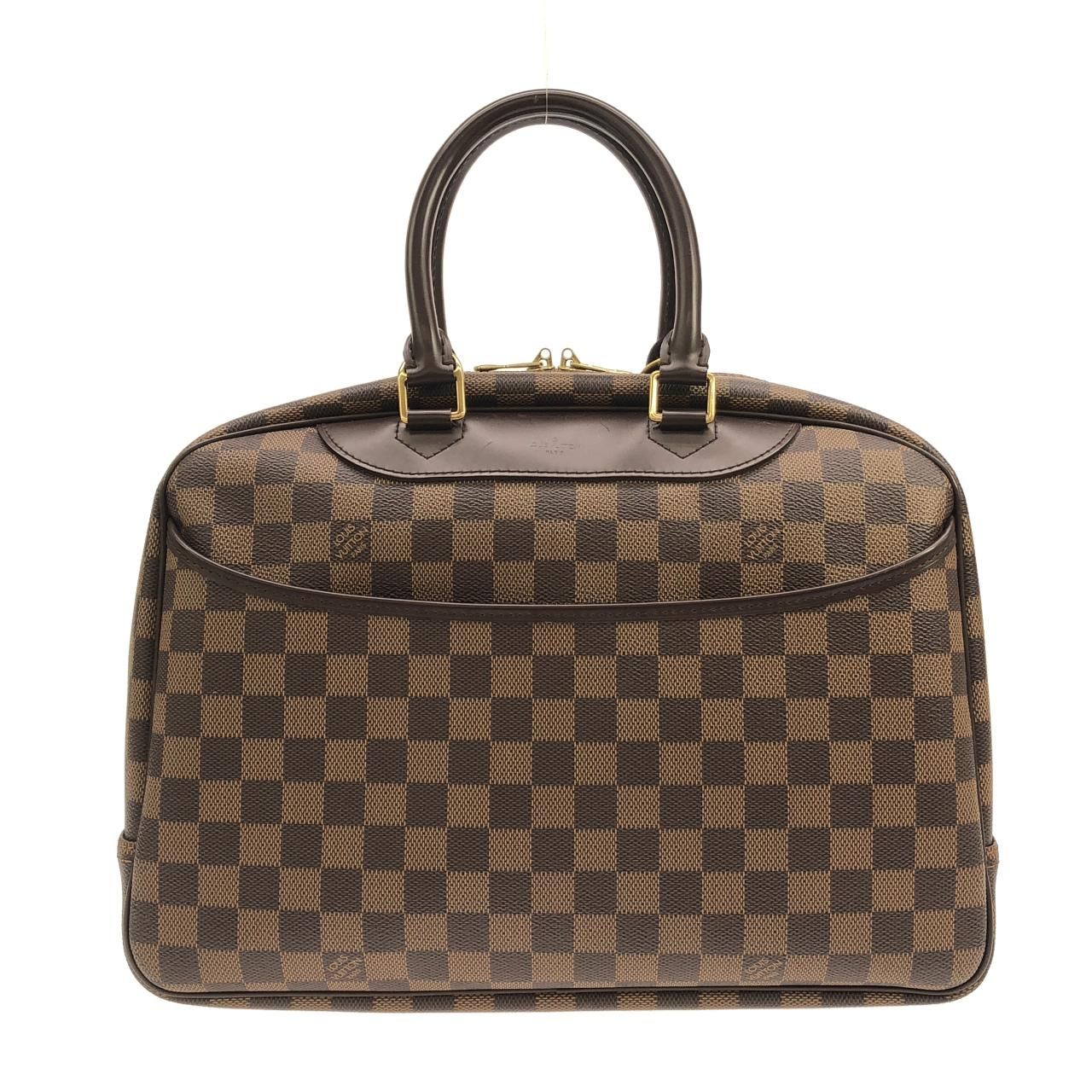 Louis Vuitton Damier Bowling Vanity Bag