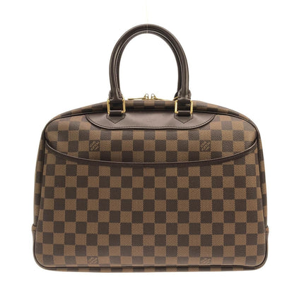 Louis Vuitton Damier Bowling Vanity Bag