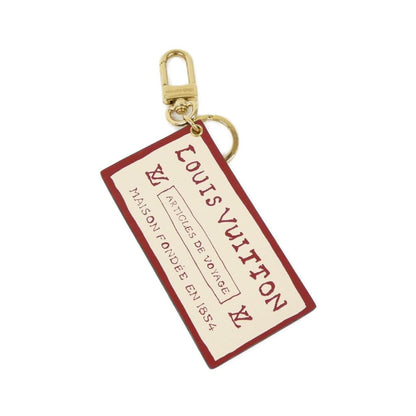 Louis Vuitton Monogram Bag Charm Travel Tag Key Ring