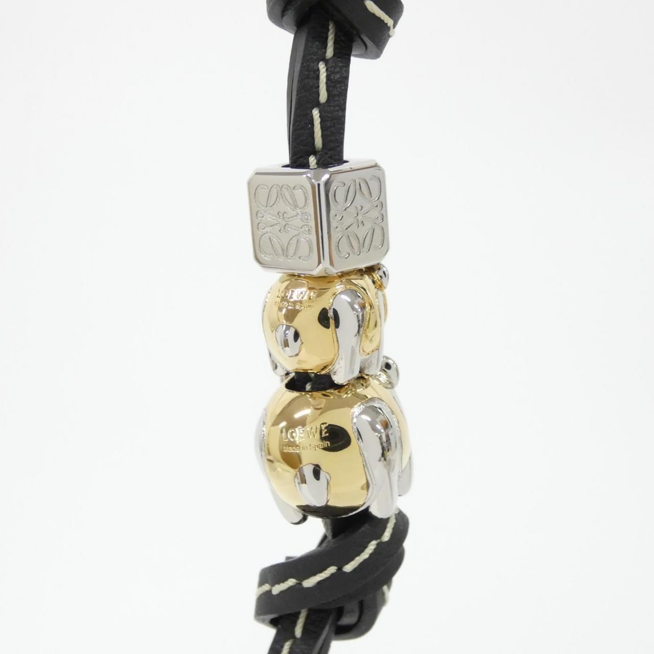 Loewe Bag Charm Keychain & Charms Black — view 3