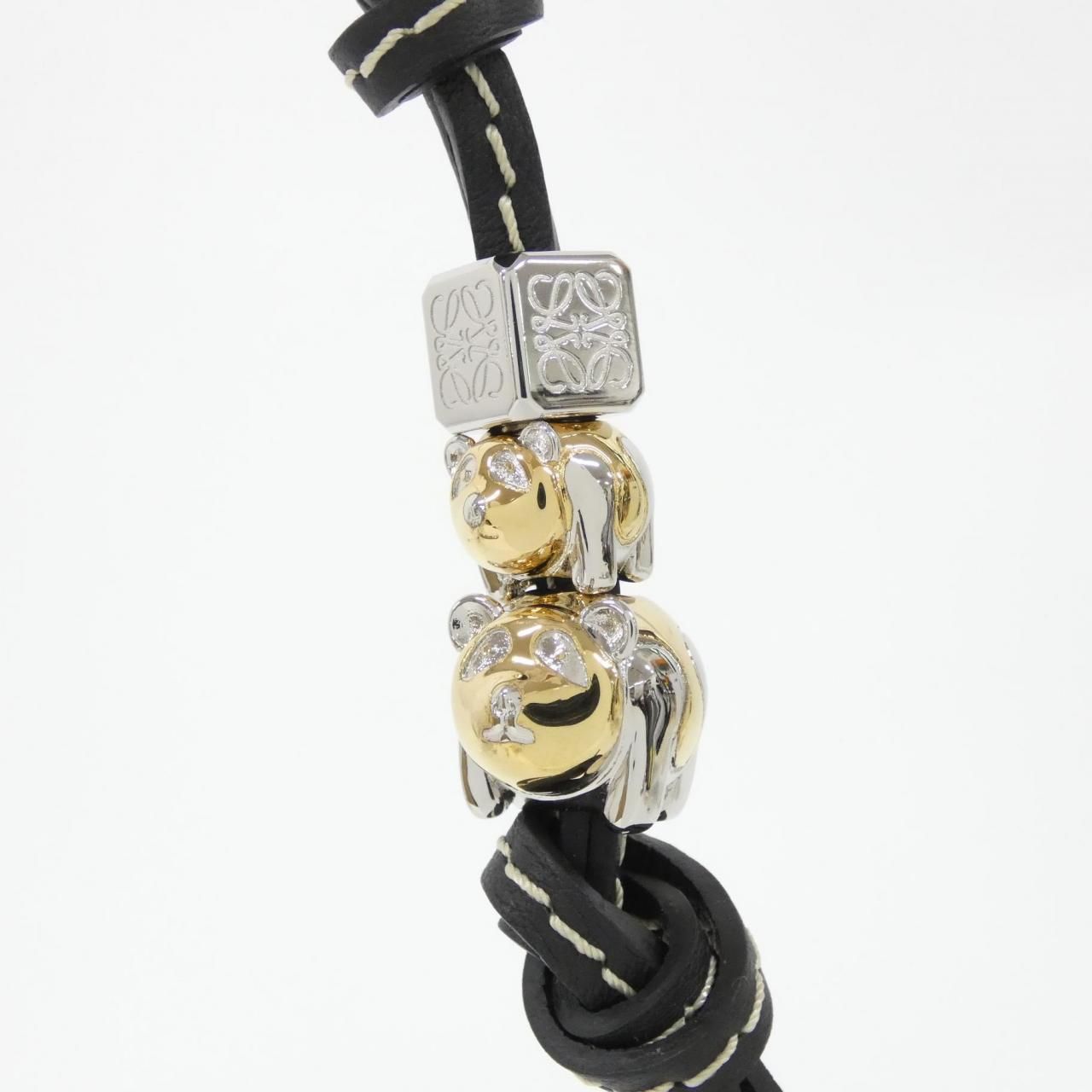 Loewe Bag Charm Keychain & Charms Black — view 2