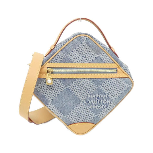 Louis Vuitton Damier Denim Chess Messenger Shoulder Bag