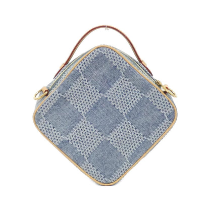 Louis Vuitton Damier Denim Chess Messenger Shoulder Bag — view 2