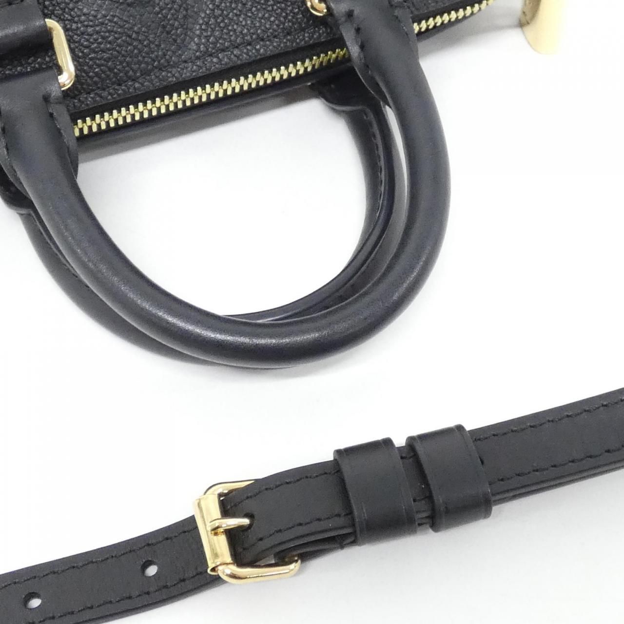 Louis Vuitton Monogram Empreinte Speedy Bandouliere 20 cm Boston Bag — view 8