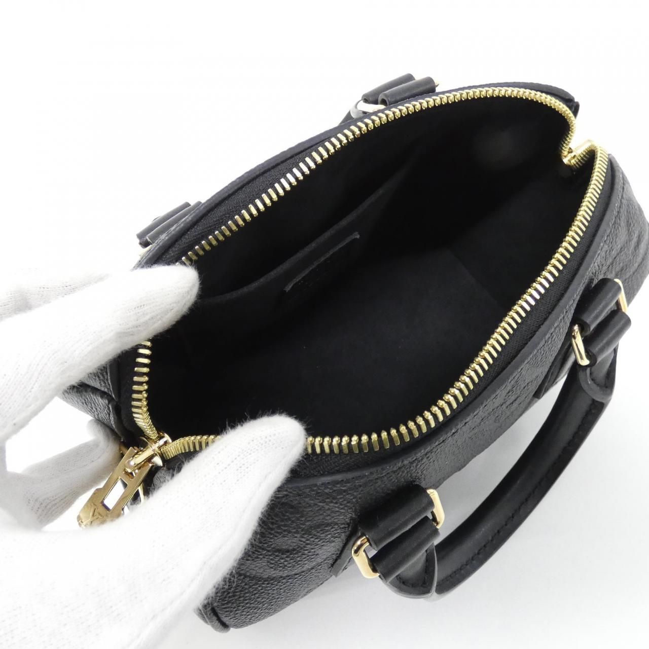 Louis Vuitton Monogram Empreinte Speedy Bandouliere 20 cm Boston Bag — view 9