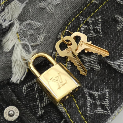 Louis Vuitton Monogram Denim Patchwork Speedy 30 cm Boston Bag — view 4