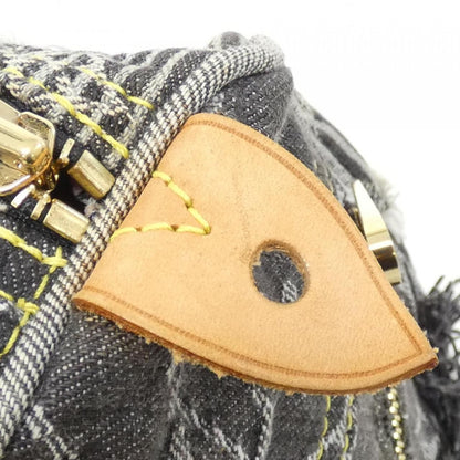 Louis Vuitton Monogram Denim Patchwork Speedy 30 cm Boston Bag — view 7