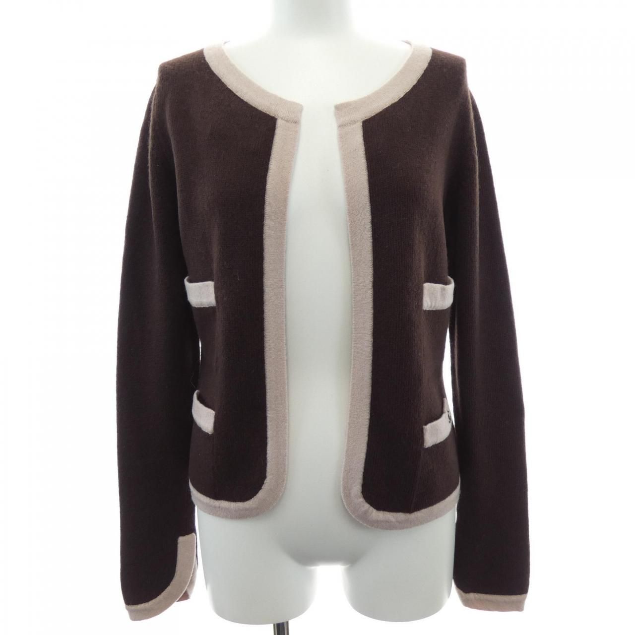 Chanel Vintage Cardigan Brown