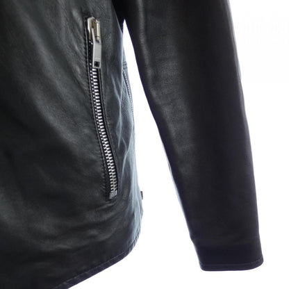 Saint Laurent Leather Rider's Jacket — view 6