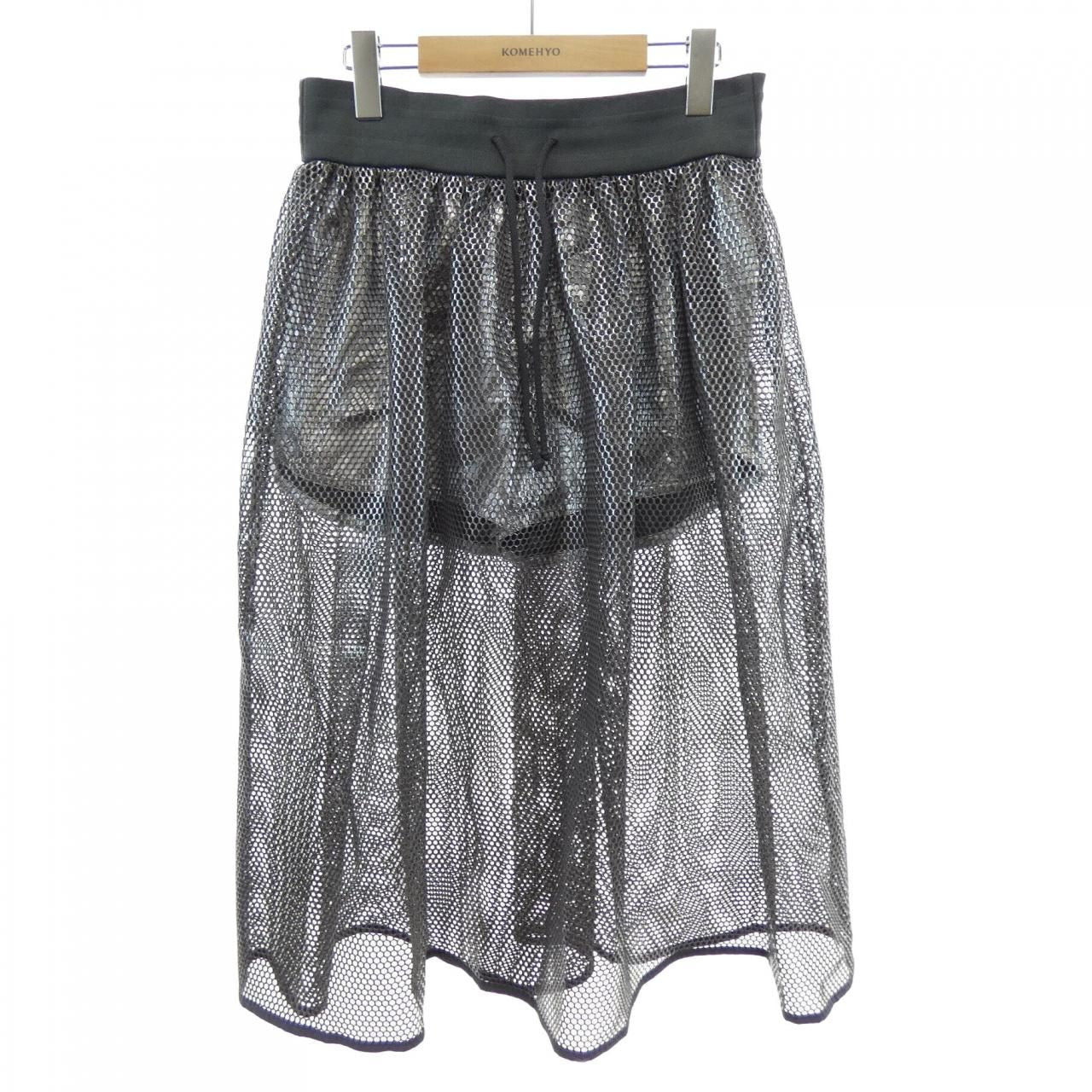 Dior Skirt Silver