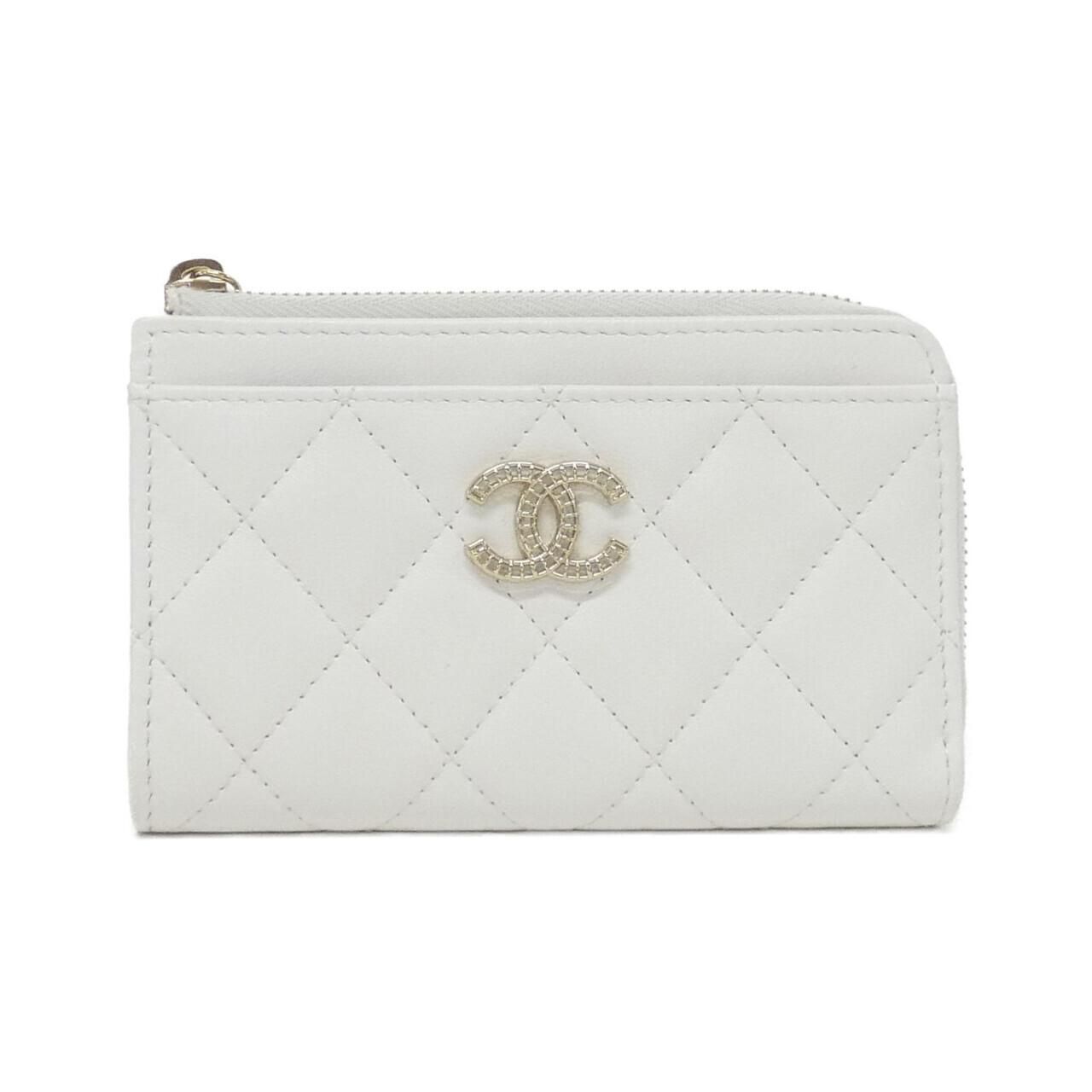 Chanel Card Case Card Holders White