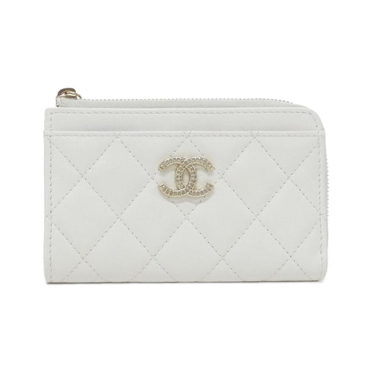 Chanel Card Case Card Holders White