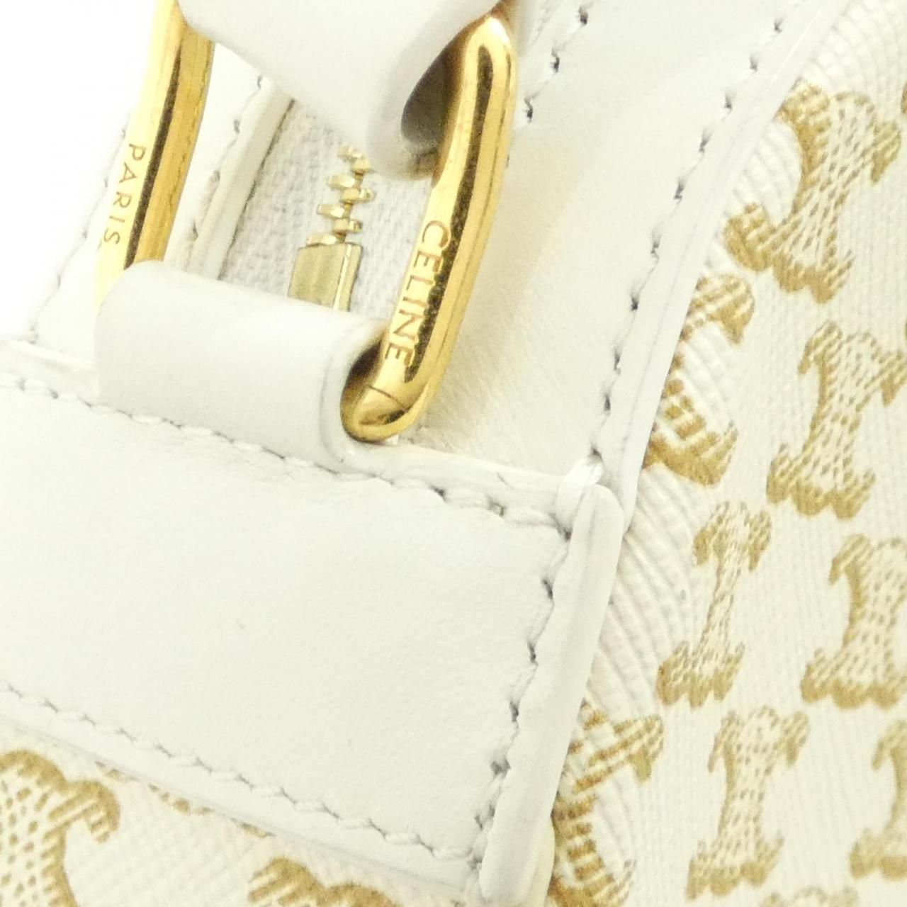 Celine Shoulder Bag White — view 5