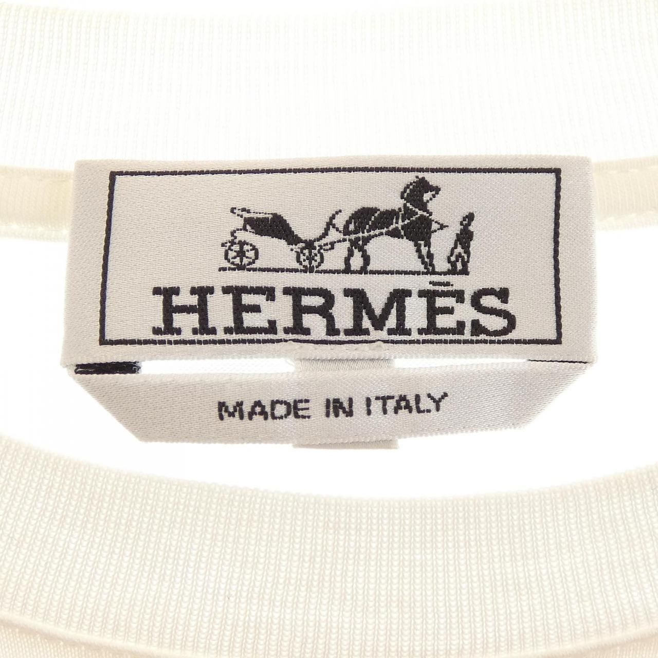 Hermes Etrier en Fragments T-Shirt — view 4