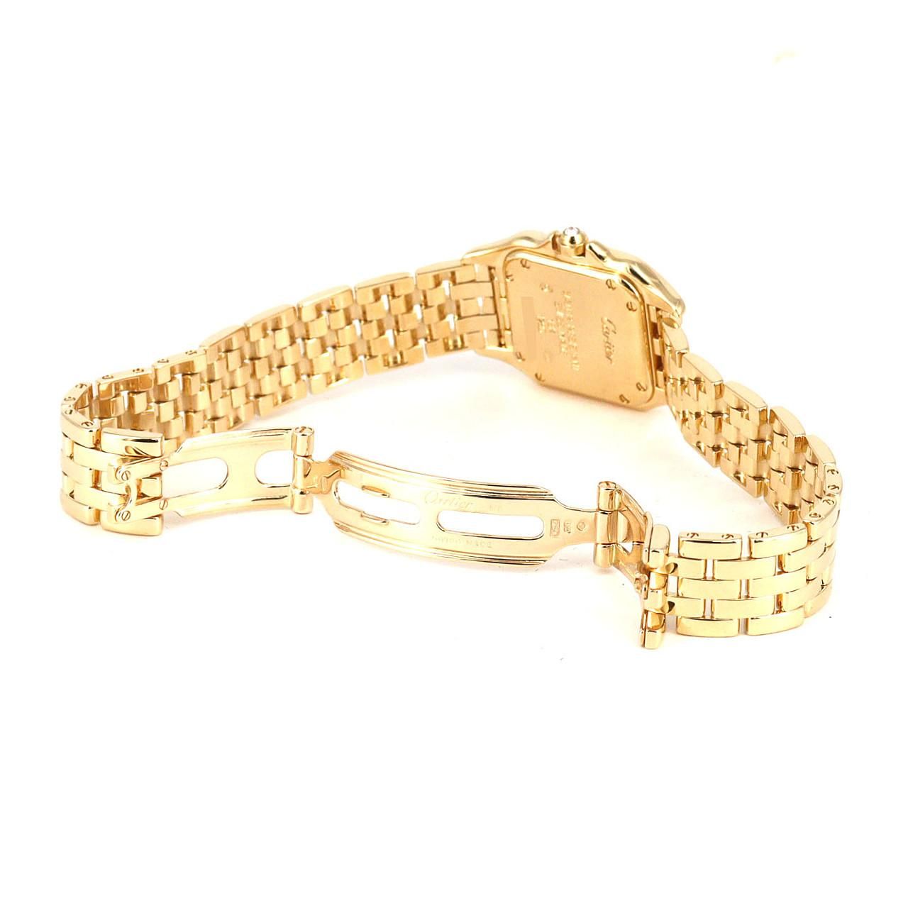 Cartier Panthere SM YG D YG Quartz Watch — view 7