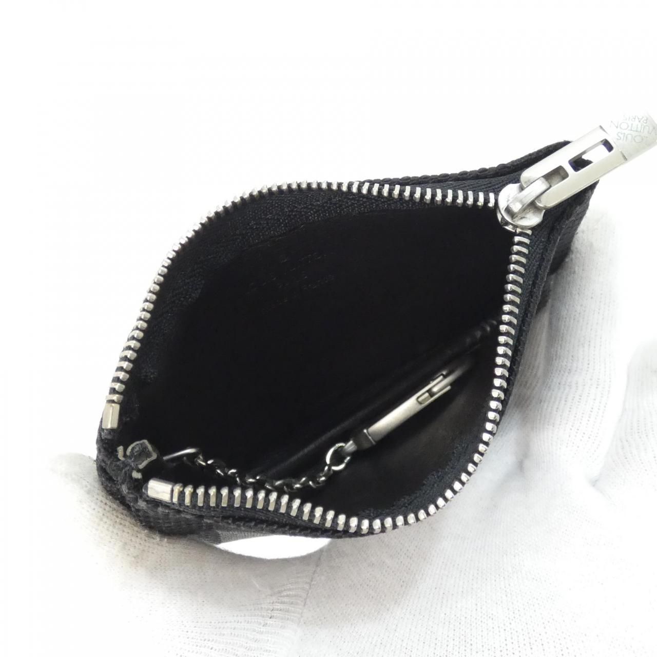 Louis Vuitton Damier Jean Pochette Cles Cult Coin & Key Case Key Holder — view 8